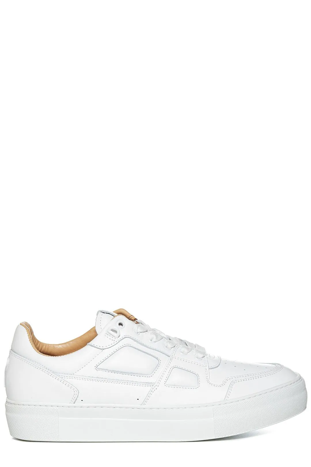 AMI Panelled Lace-Up Sneakers