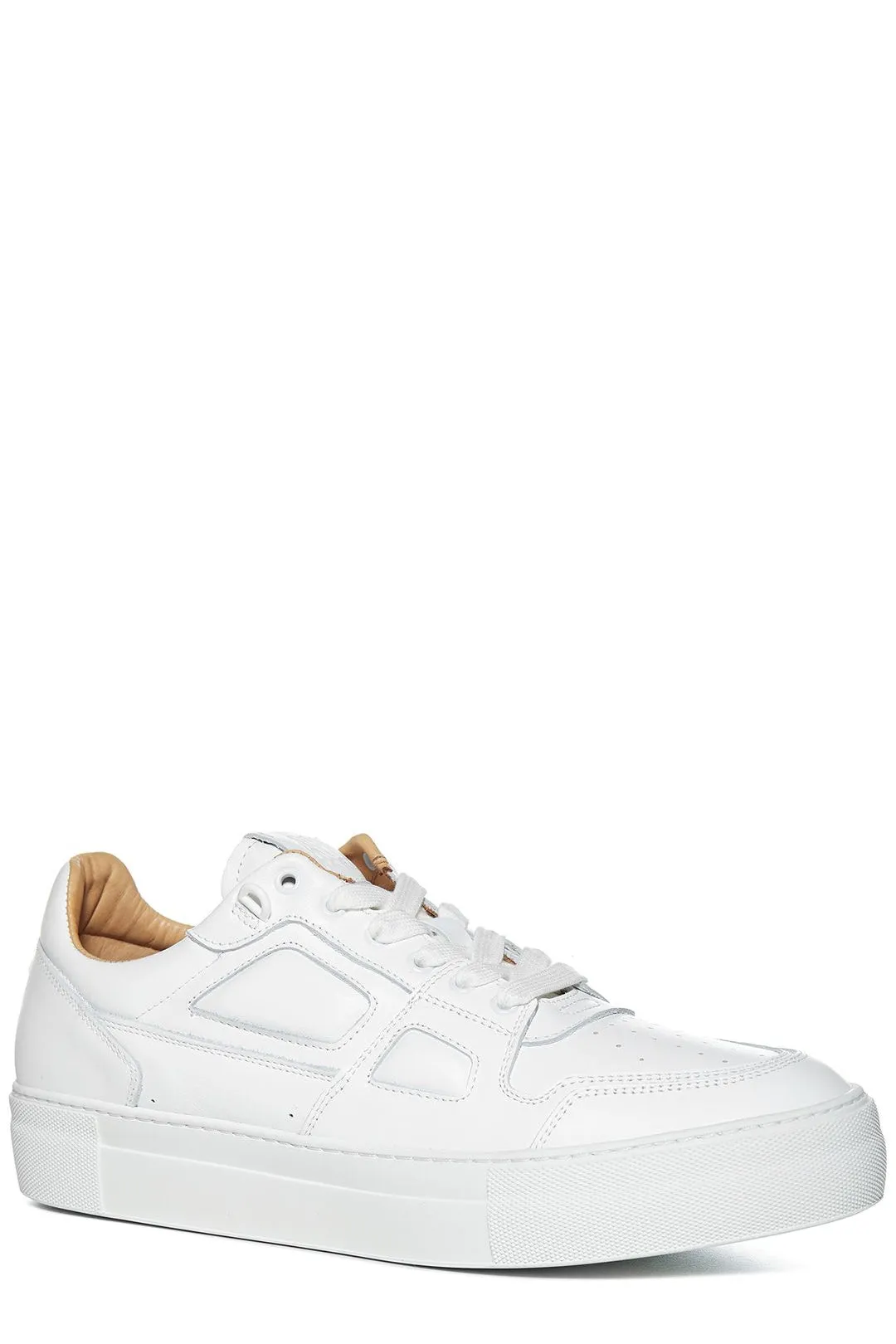AMI Panelled Lace-Up Sneakers