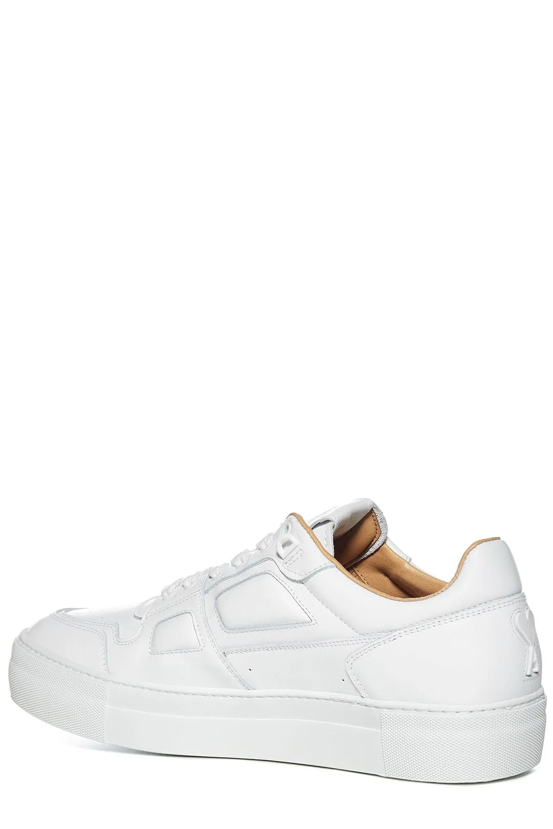 AMI Panelled Lace-Up Sneakers