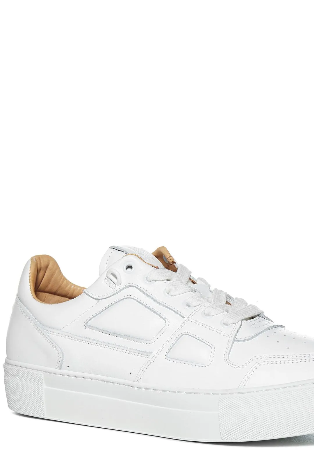 AMI Panelled Lace-Up Sneakers