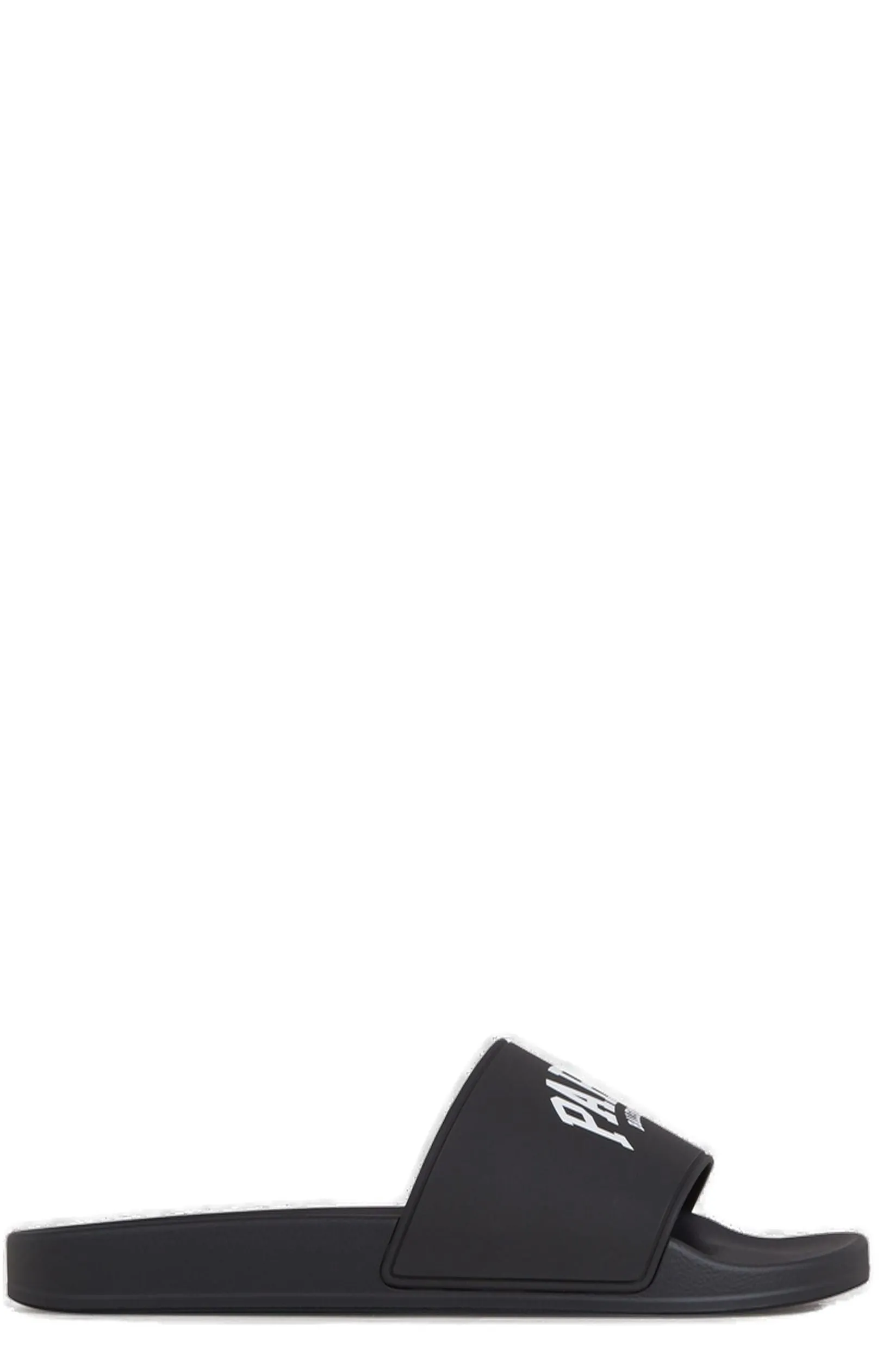 Balenciaga Cities Paris Logo Printed Sandals