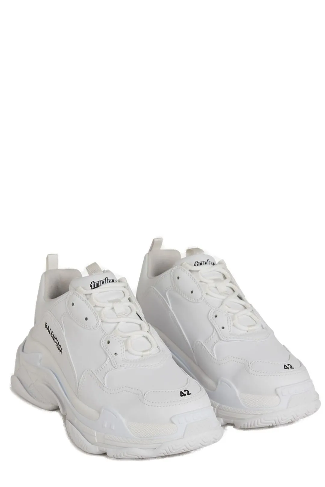 Balenciaga Triple S Lace-Up Sneakers