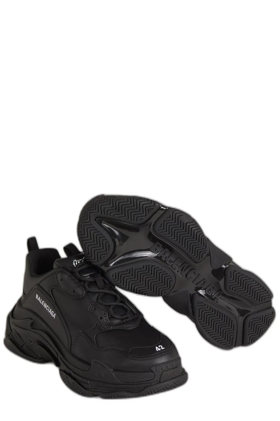 Balenciaga Triple S Lace-Up Sneakers