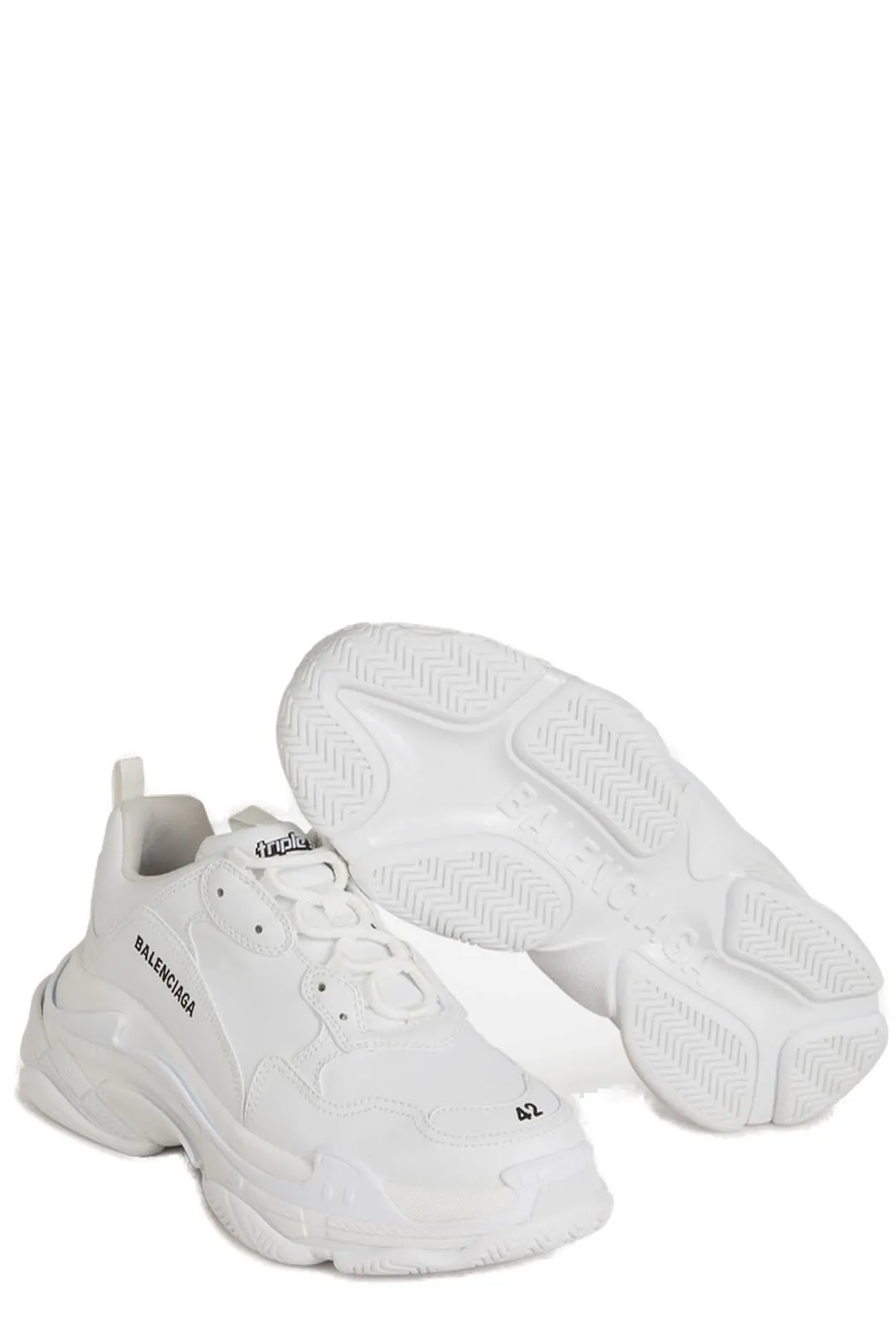 Balenciaga Triple S Lace-Up Sneakers