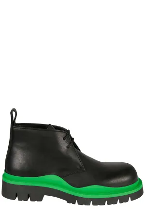 Bottega Veneta Tire Round Toe Boots
