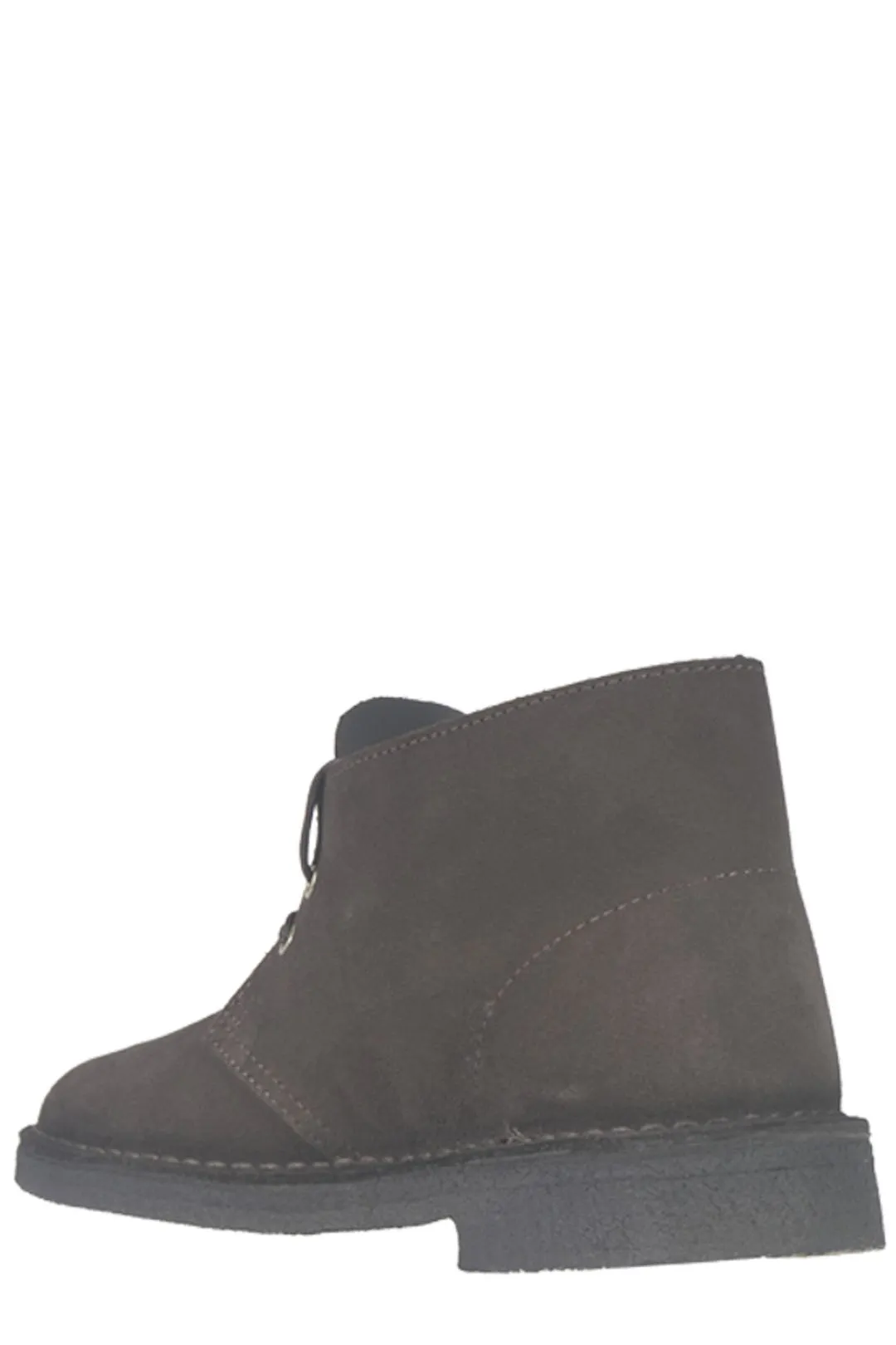Clarks Round Toe Lace-Up Ankle Boots