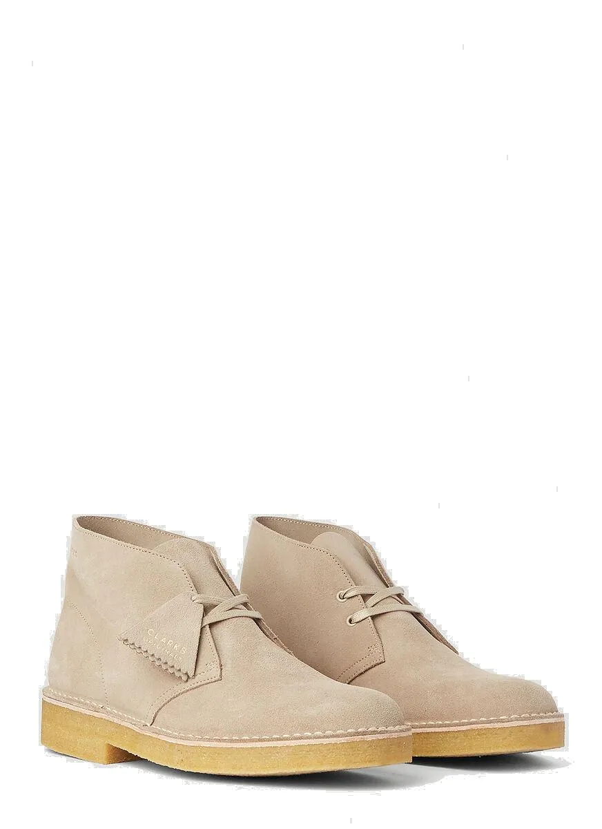 Clarks Wallabee Lace-Up Desert Boots