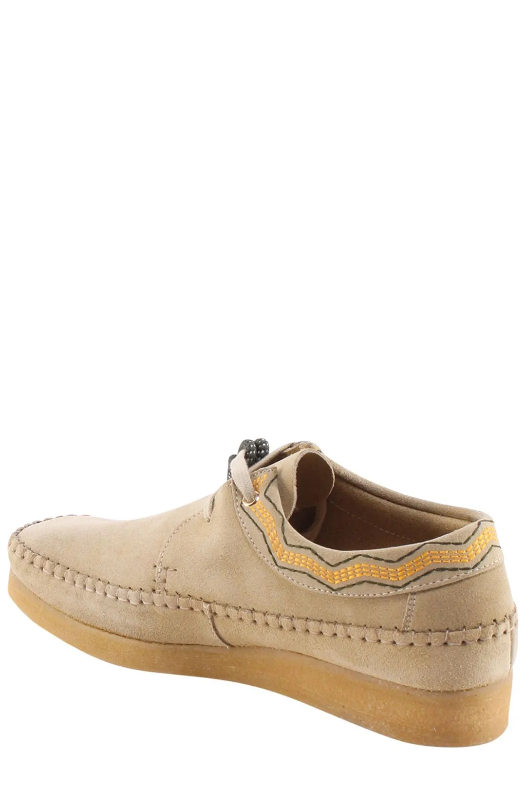 Clarks Weaver Square Toe Lace-Up Shoes