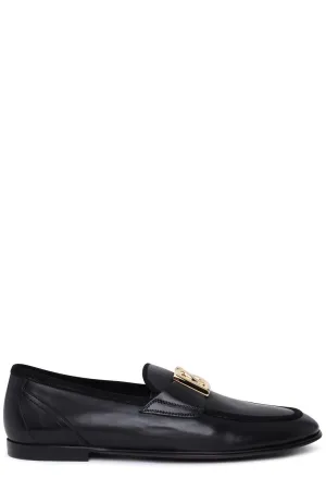 Dolce & Gabbana Ariosto Plaque Loafers