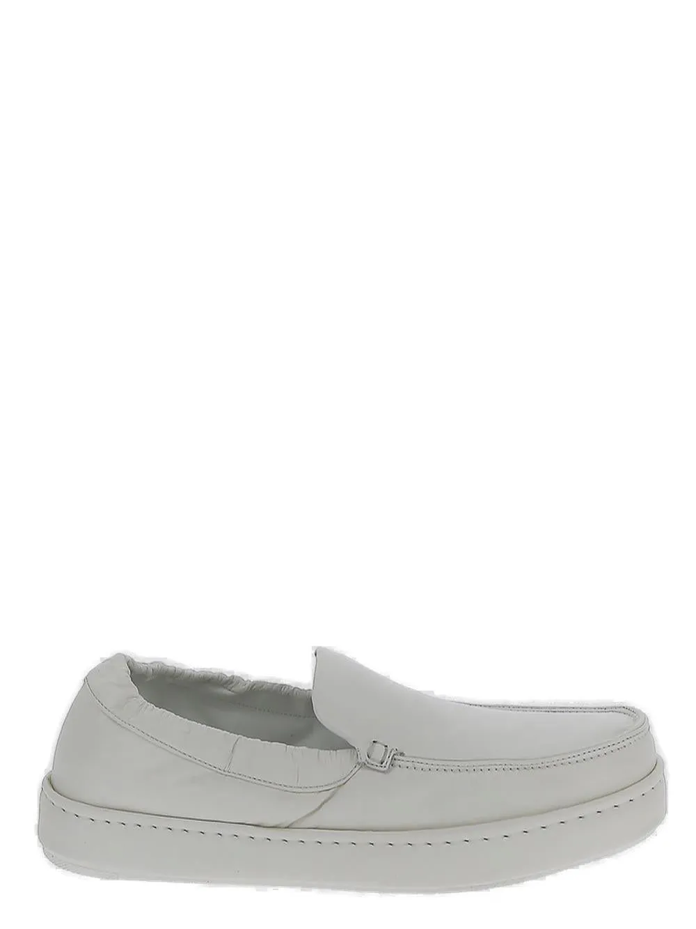 Ermenegildo Zegna Round Toe Slip-On Slippers