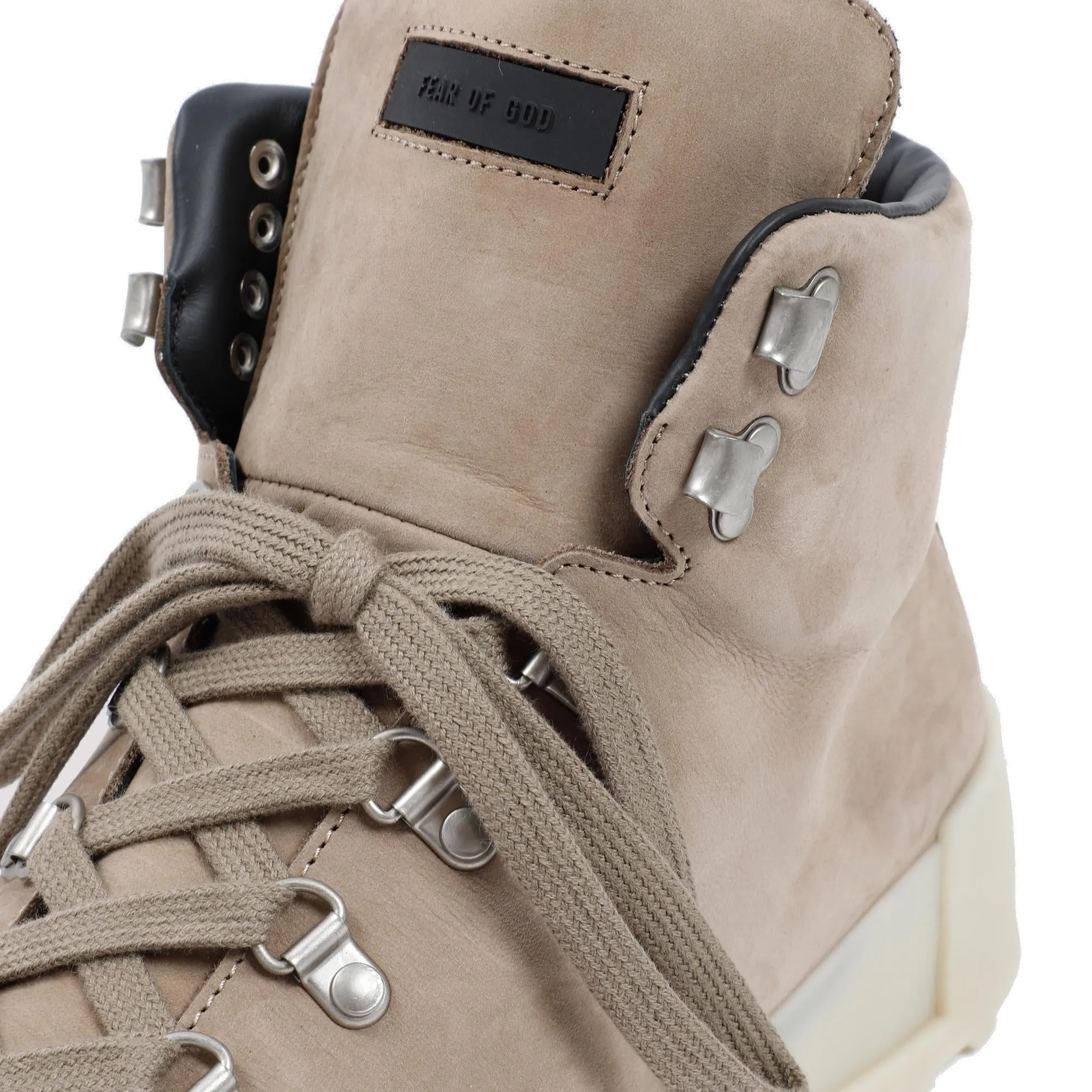 Fear of God Low Wedge Lace-Up Ankle Boots