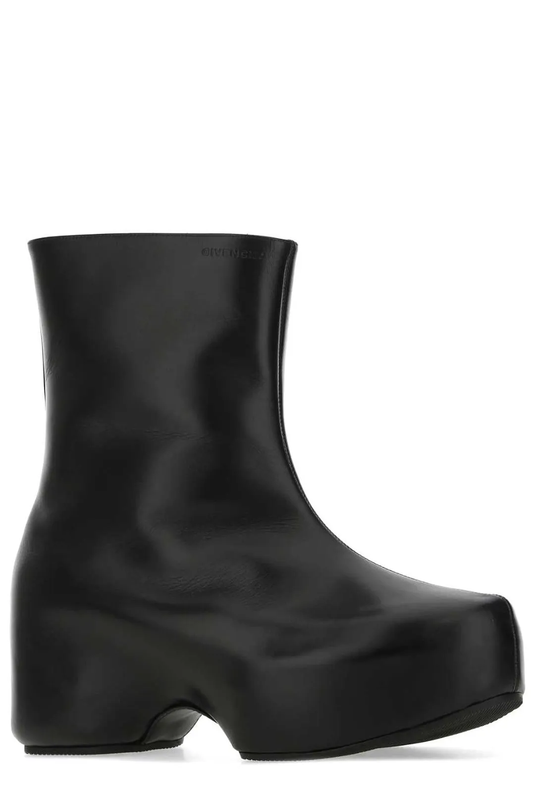 Givenchy Logo Embossed Clog Straight Boots