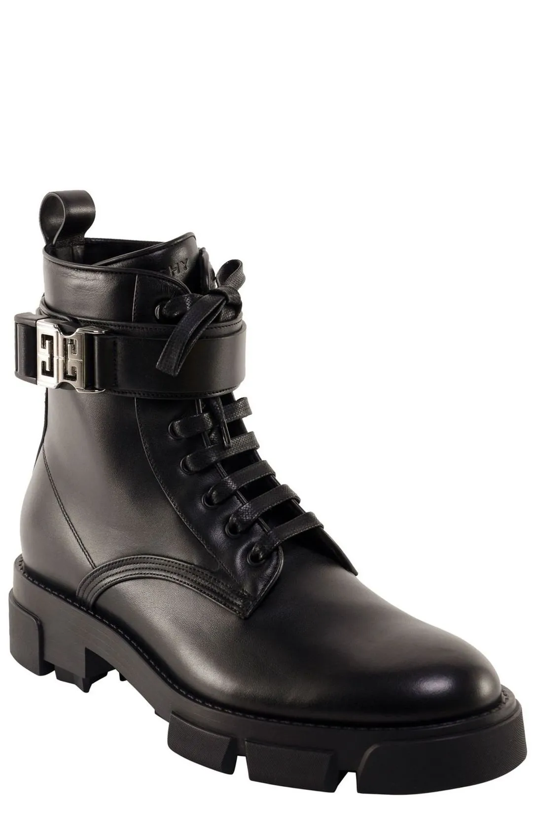 Givenchy Terra 4G Buckle Ankle Boots