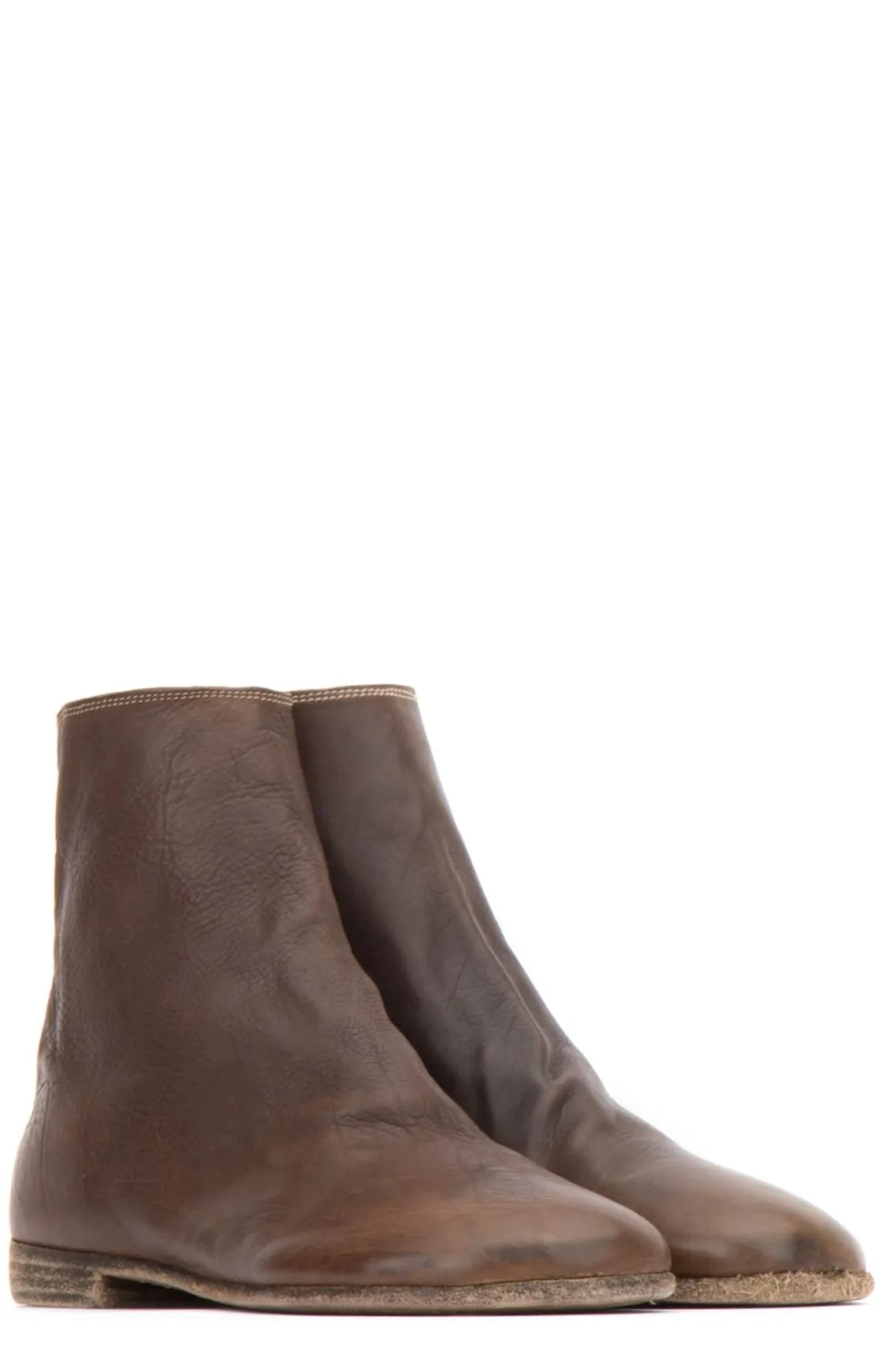Guidi Zipped Ankle Boots