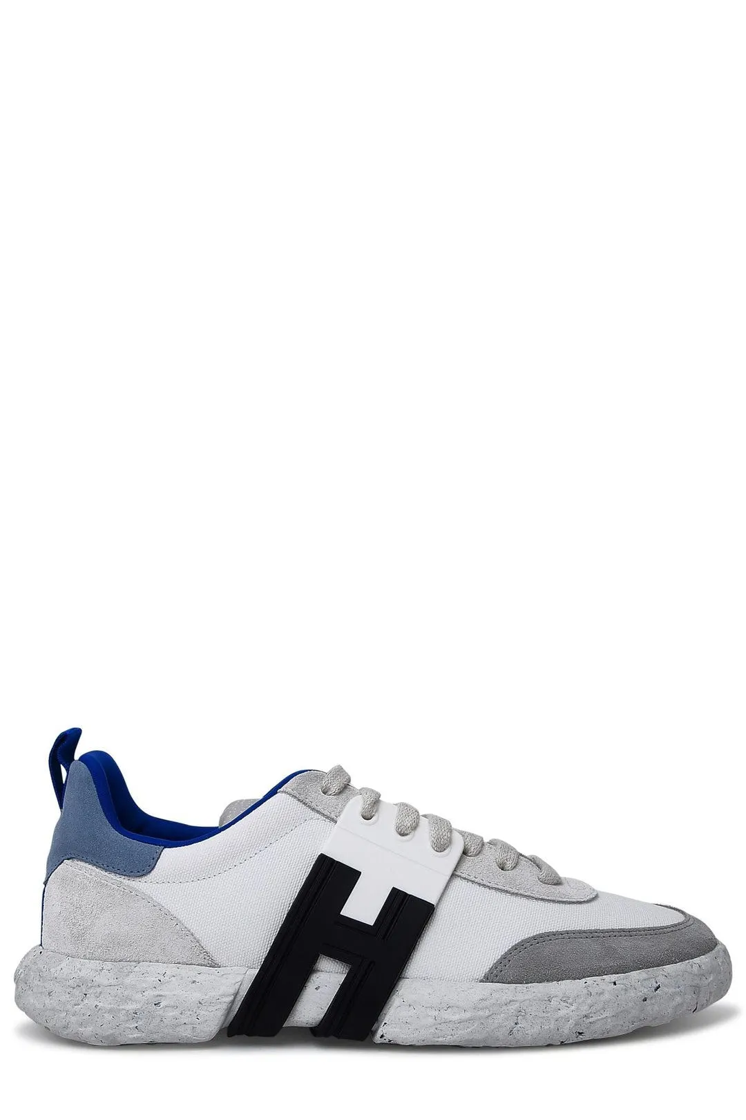 Hogan 3R Round Toe Lace-Up Sneakers