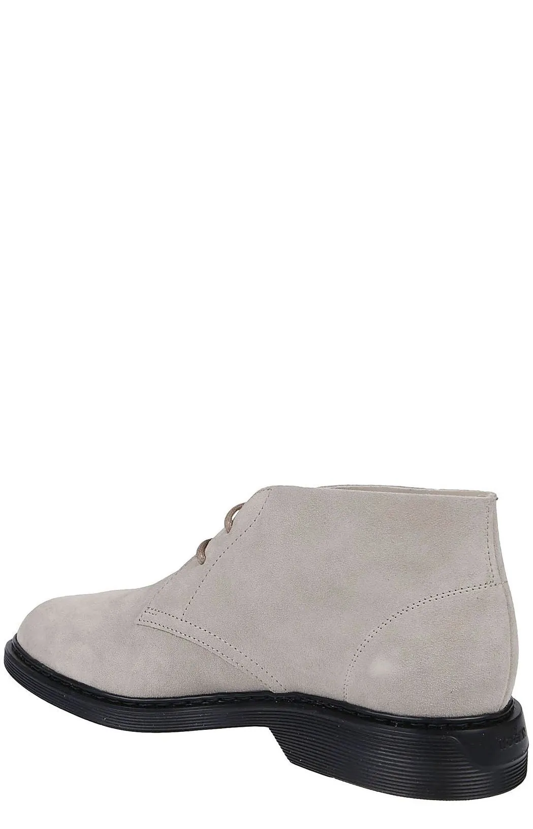 Hogan Almond Toe Lace-Up Boots