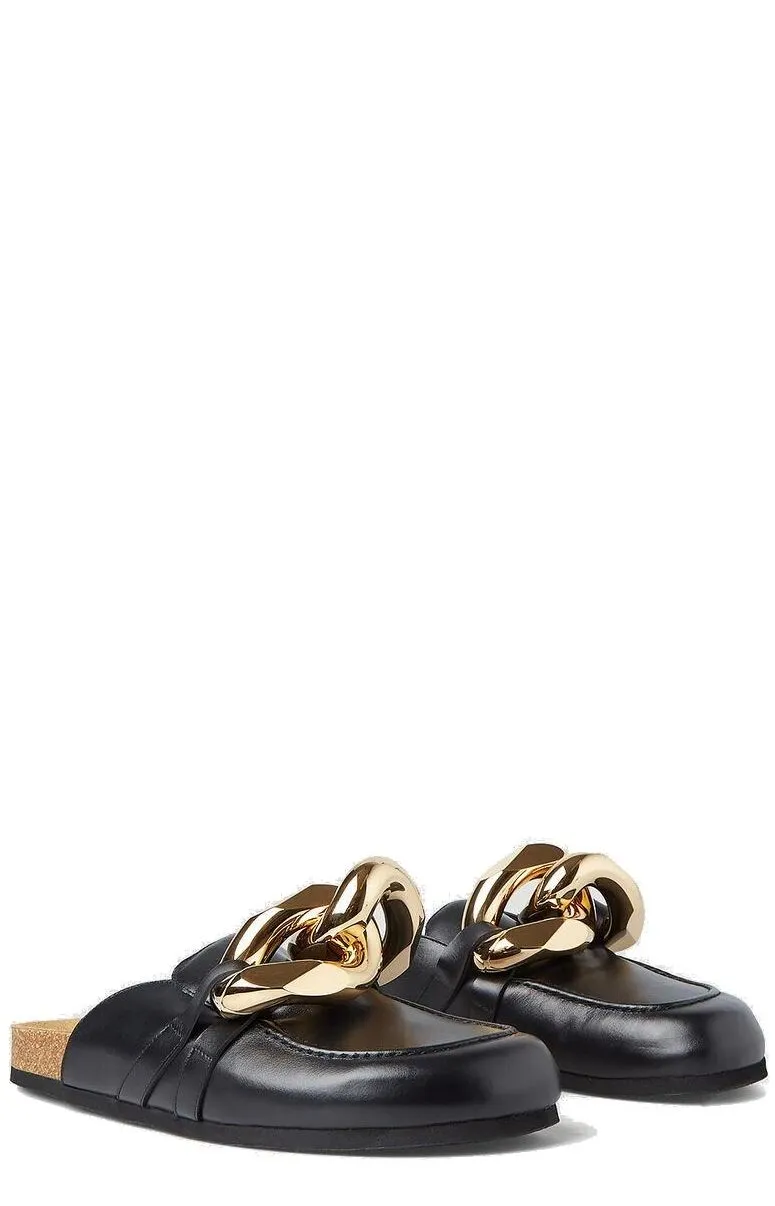 JW Anderson Chain-Linked Slip-On Mules