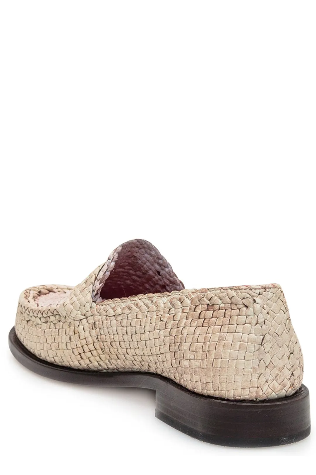 Marni Woven Slip-On Loafers
