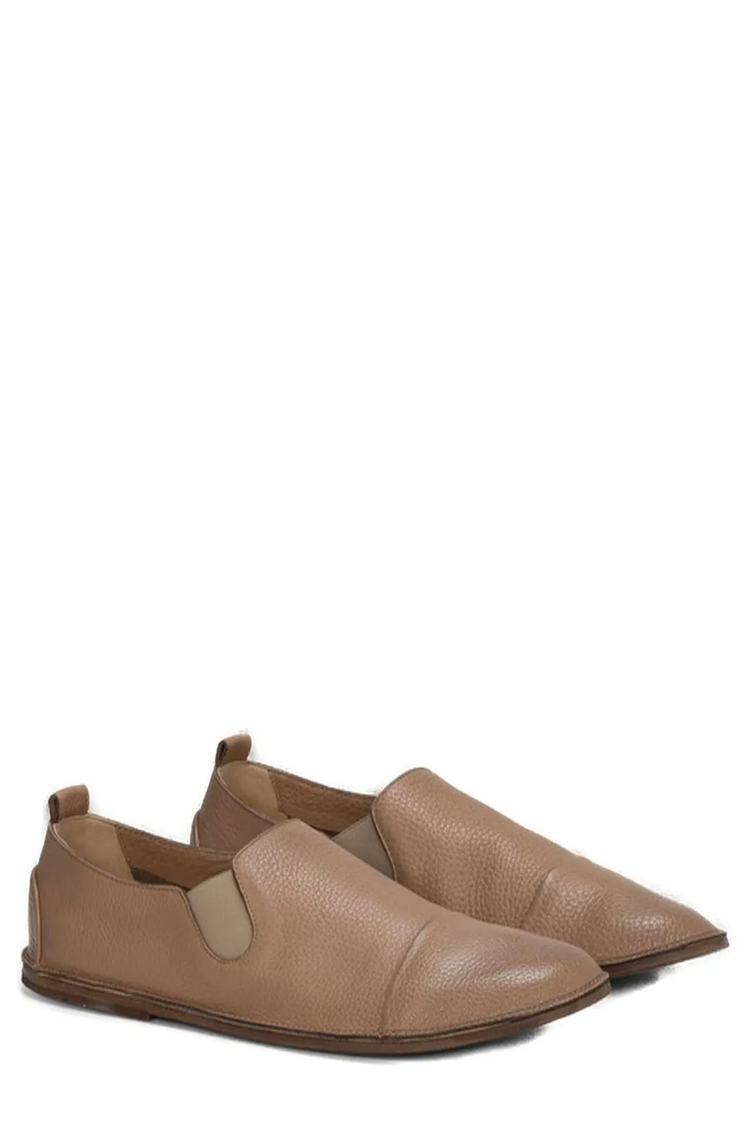 Marsll Round Toe Slip On Loafers