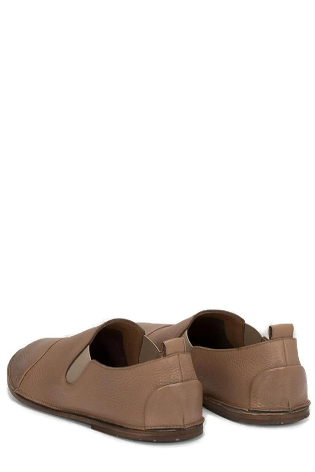 Marsll Round Toe Slip On Loafers