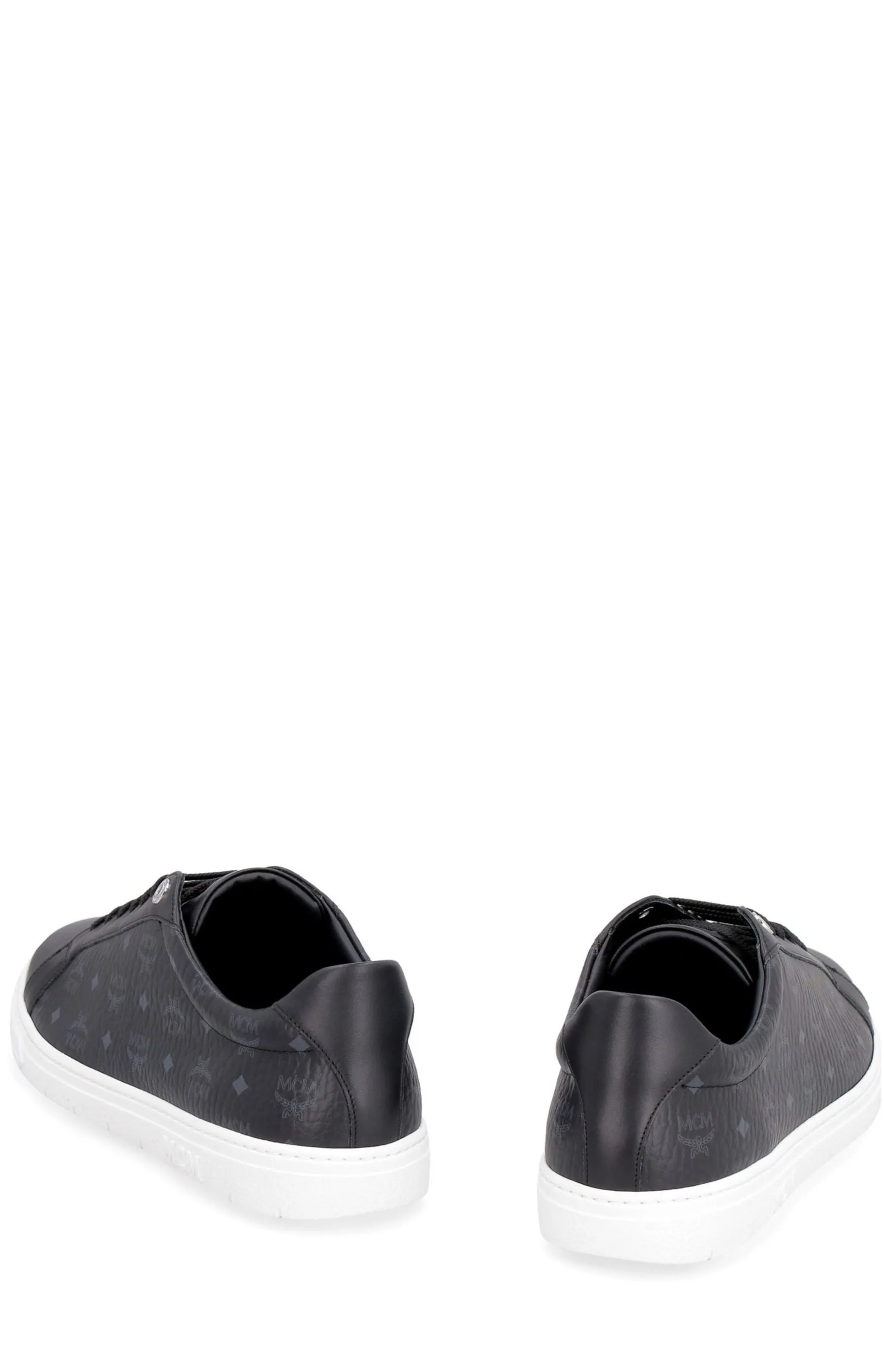 MCM Terrain Logo Monogram Sneakers