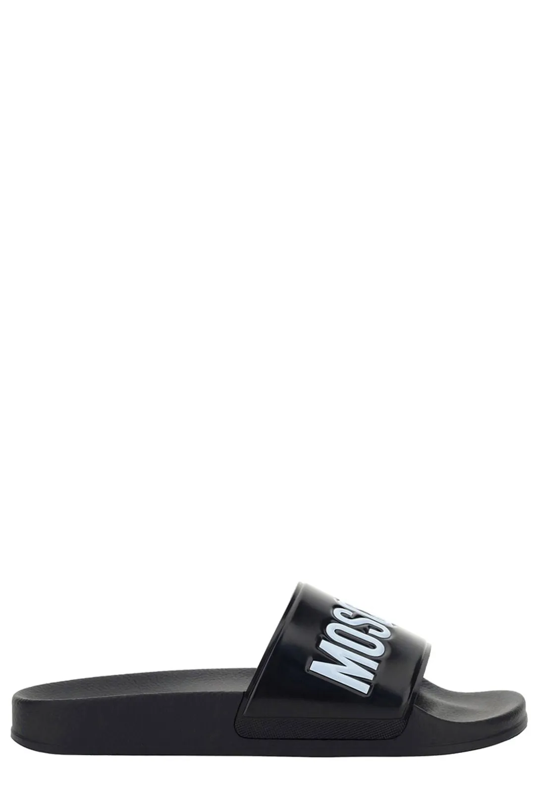 Moschino Logo Pool Slides