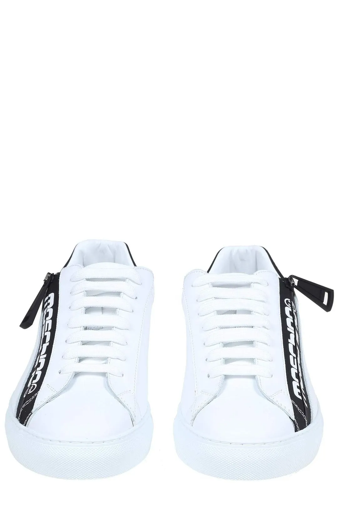 Moschino Logo Printed Lace-Up Sneakers