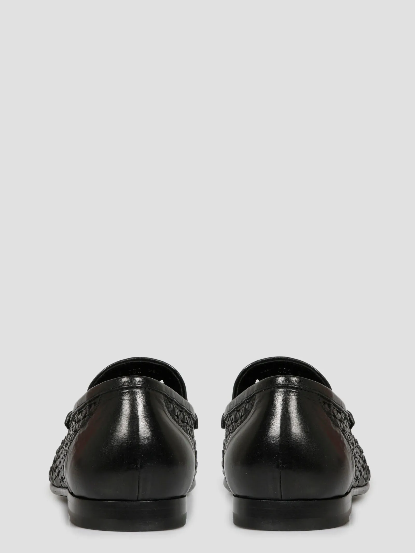 Officine Creative Woven Round Toe Loafers