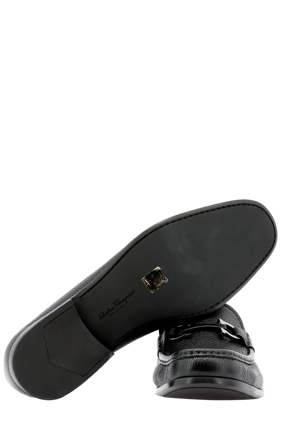Salvatore Ferragamo Gancini Ornament Moccasins