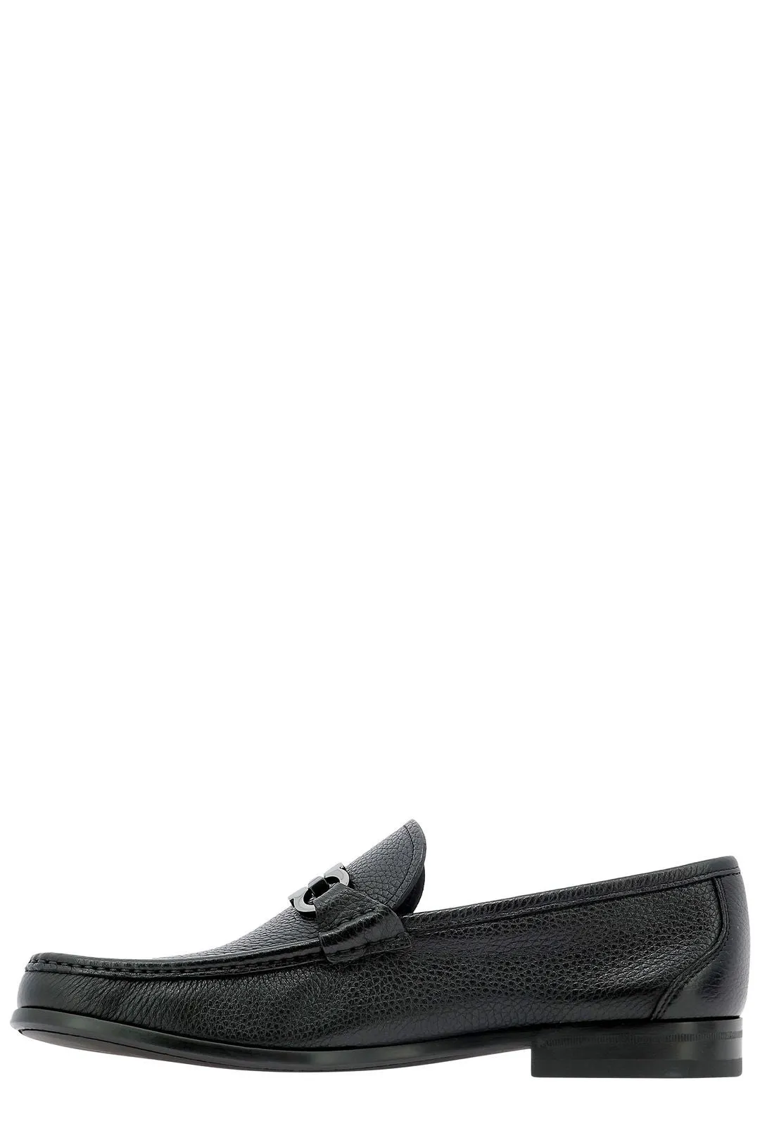 Salvatore Ferragamo Gancini Ornament Moccasins