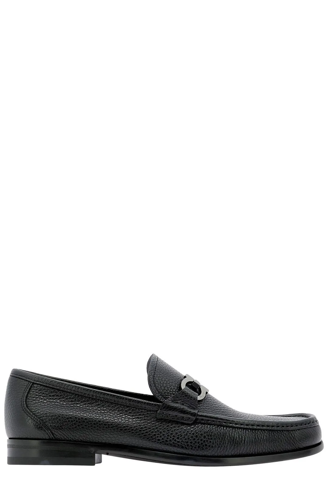 Salvatore Ferragamo Gancini Ornament Moccasins