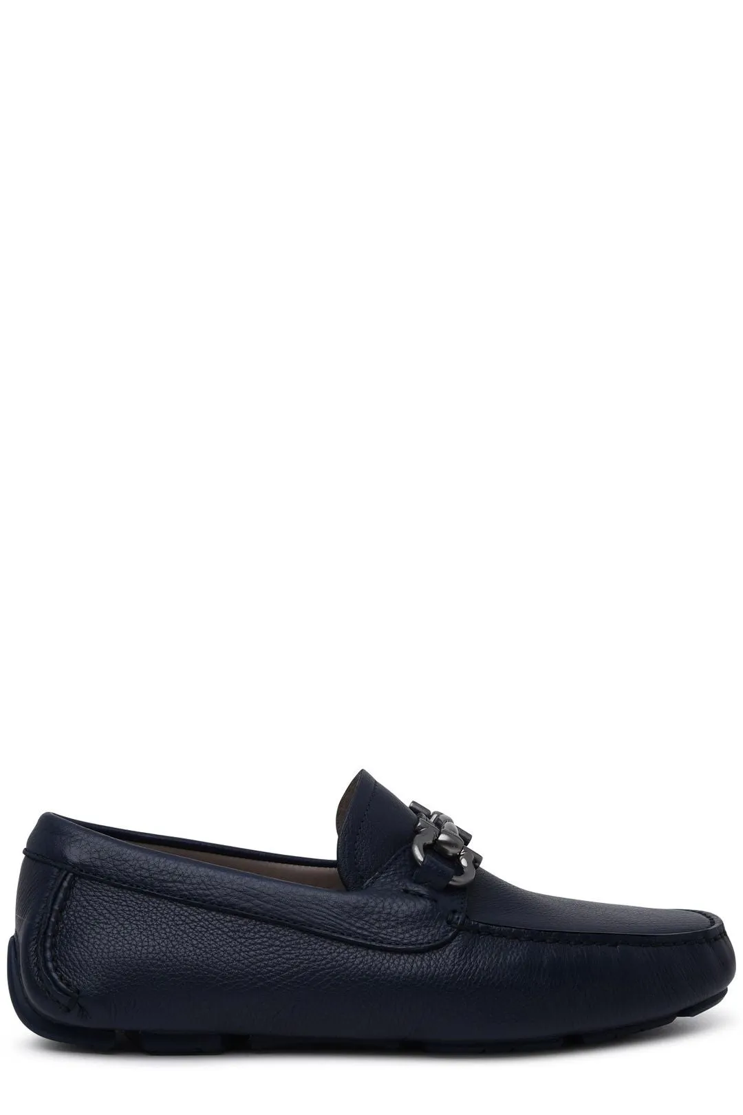 Salvatore Ferragamo Gancini Plaque Loafers