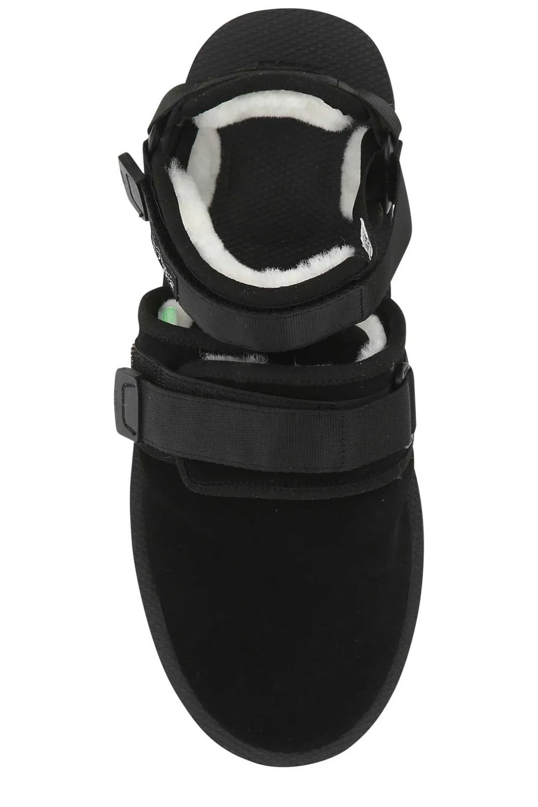 Suicoke Double Strapped Shearling Sandals