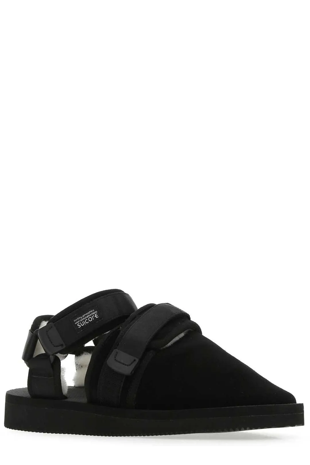 Suicoke Double Strapped Shearling Sandals