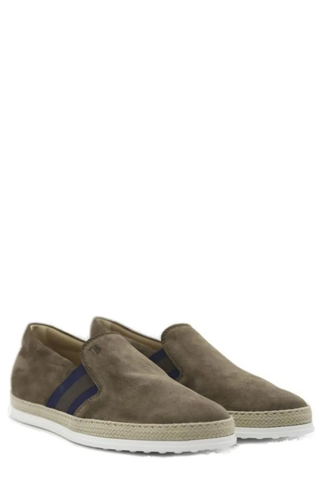 Tod's Almond-Toe Slip-On Espadrilles