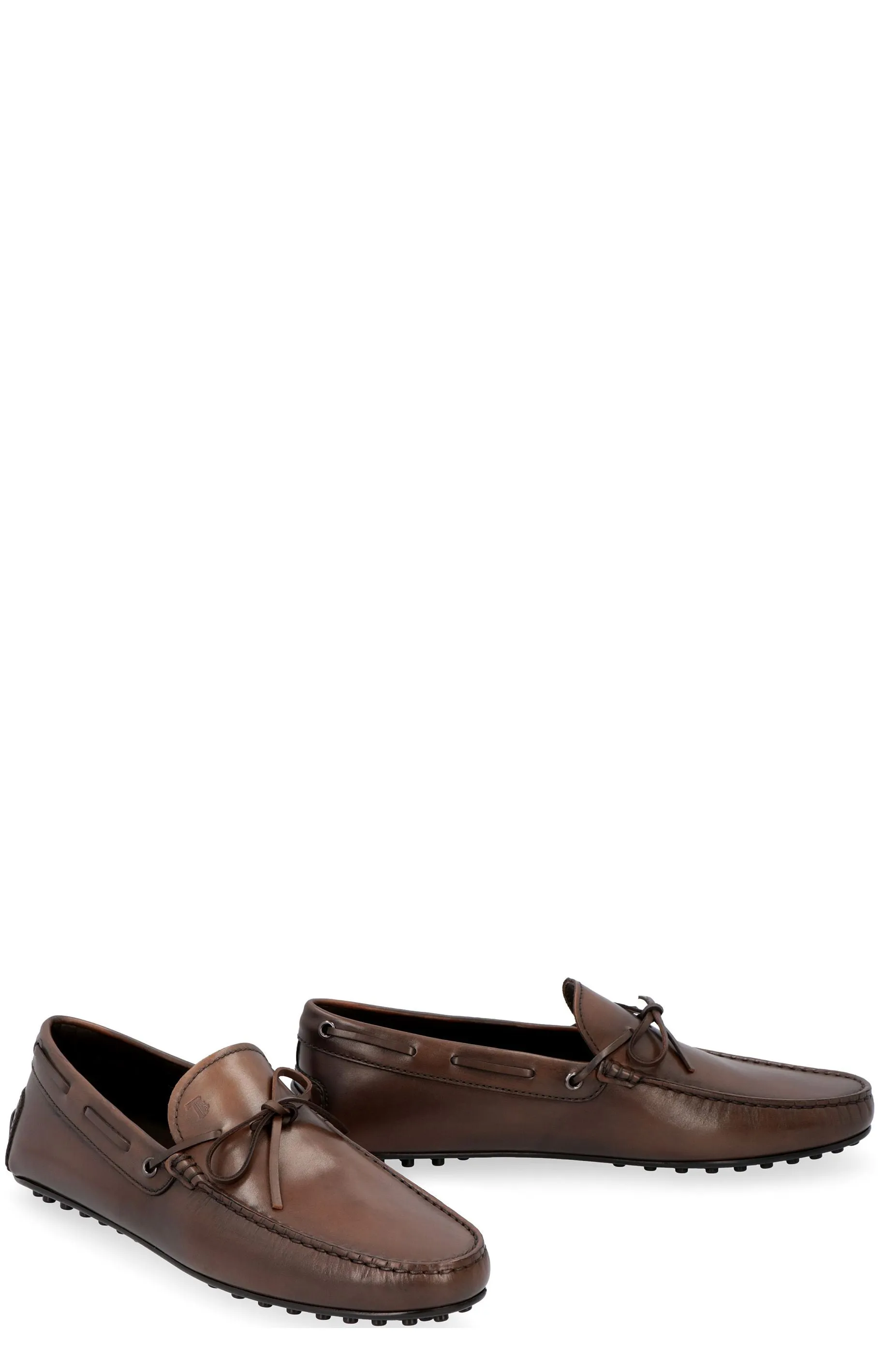 Tod's City Gommino Bow Embellished Loafers