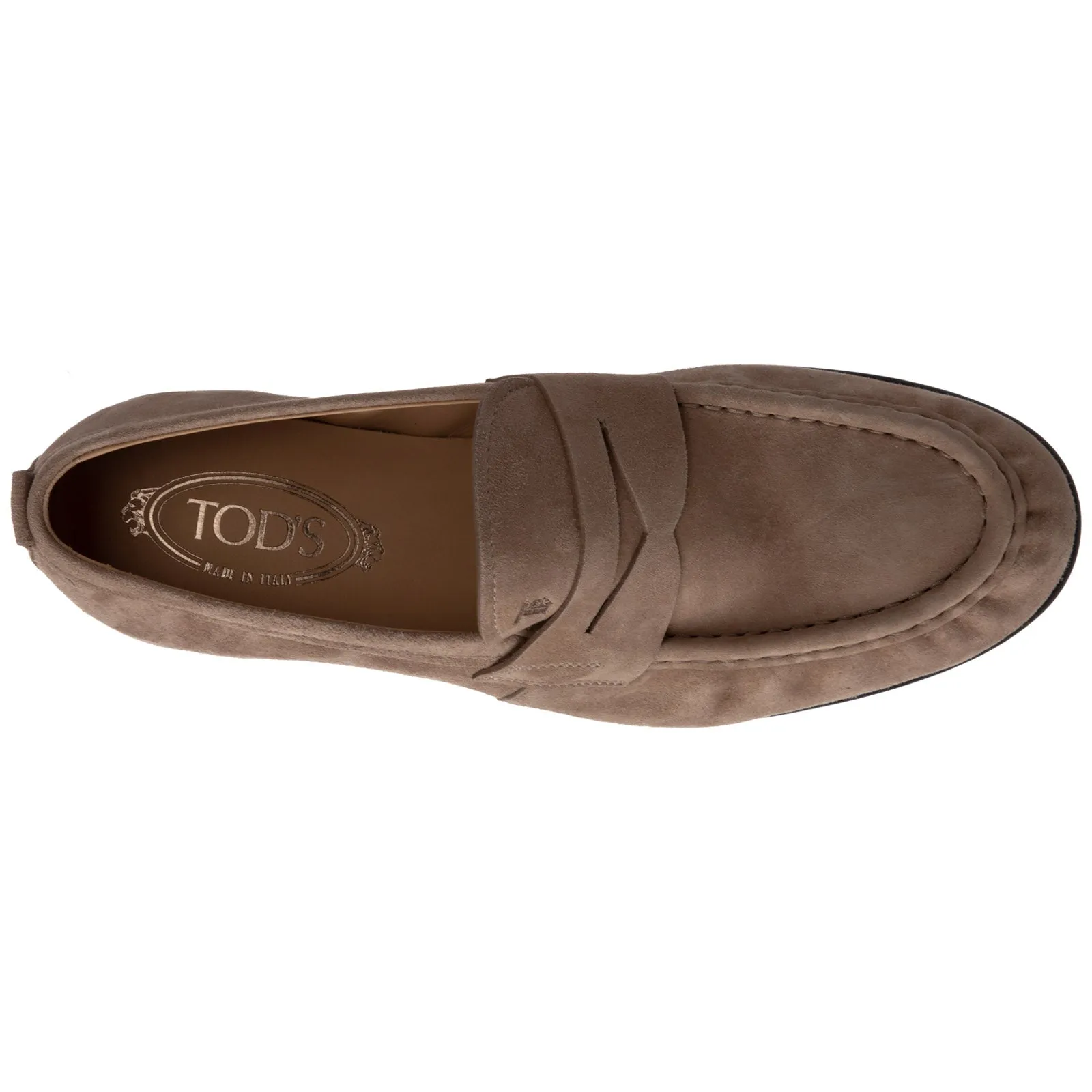 Tod's Logo Embossed Loafers