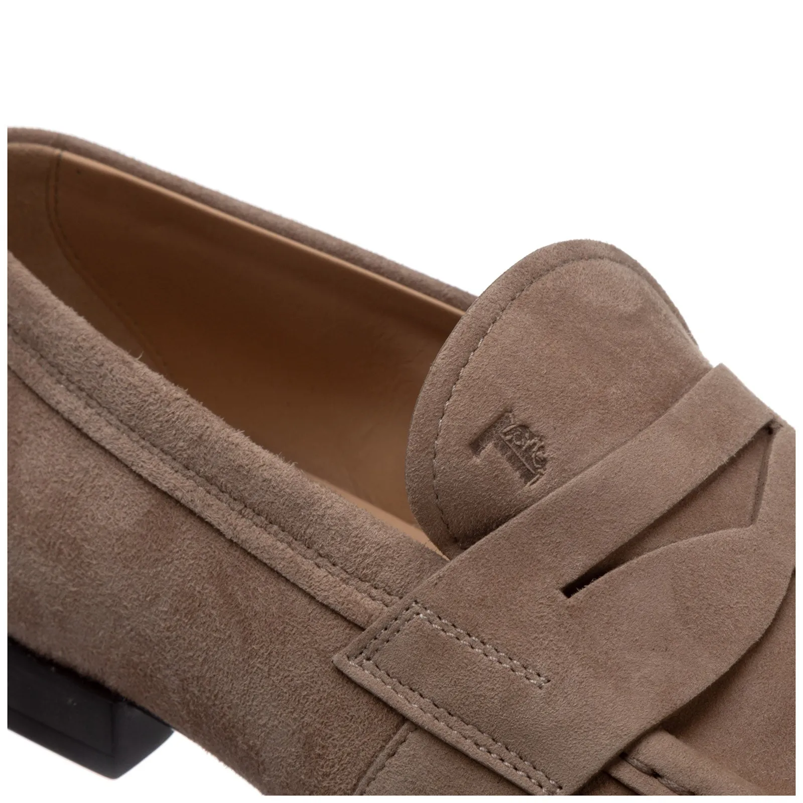 Tod's Logo Embossed Loafers