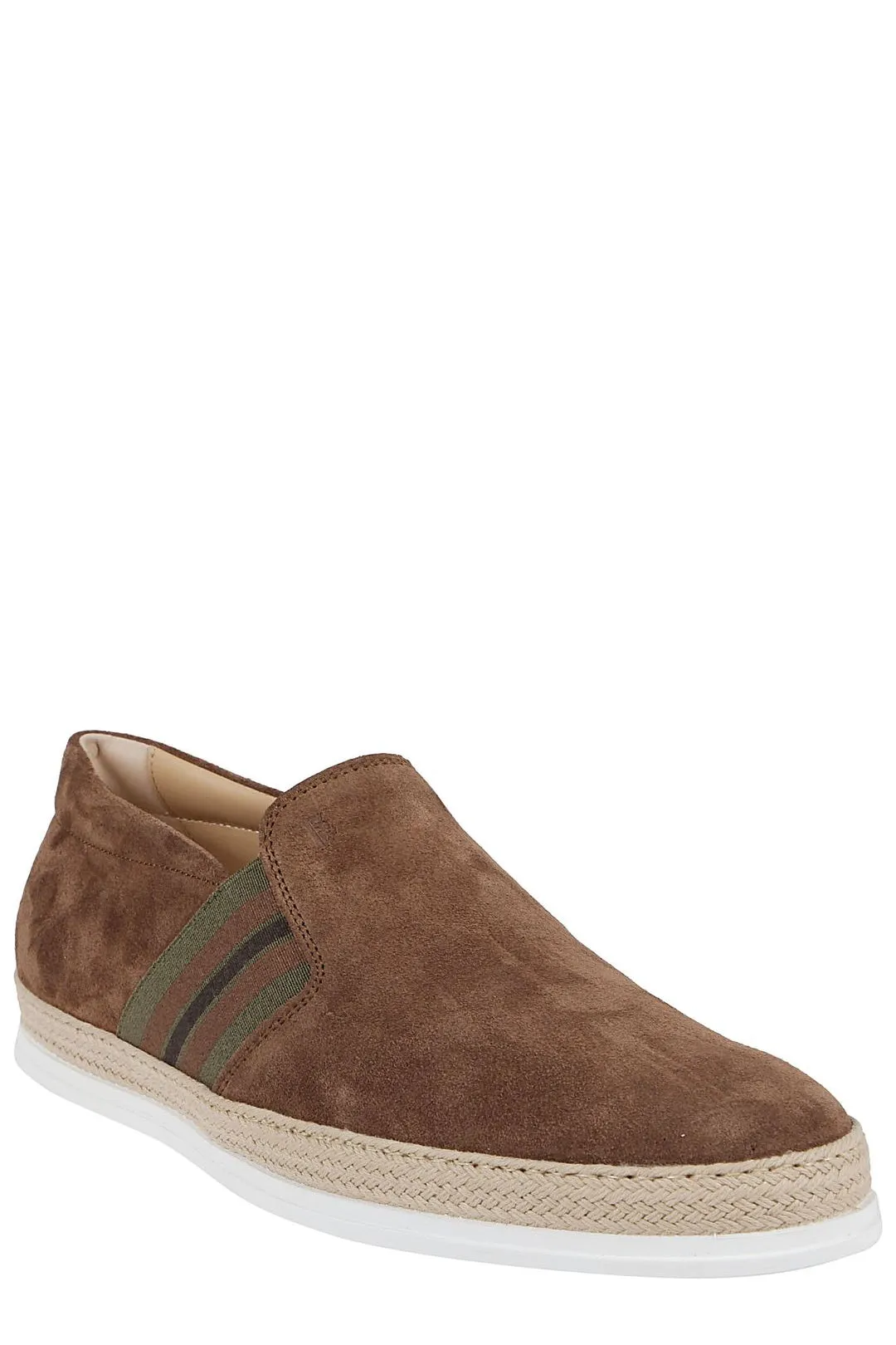 Tod's Stripe Detail Slip-On Loafers