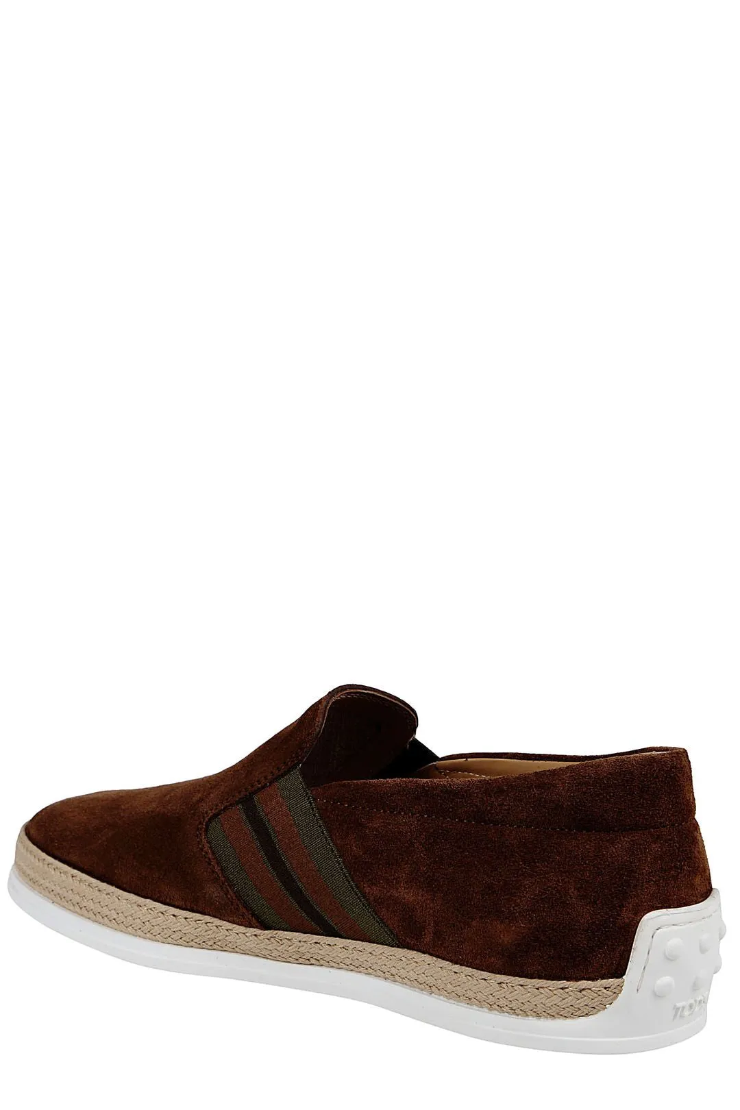 Tod's Stripe Detail Slip-On Loafers