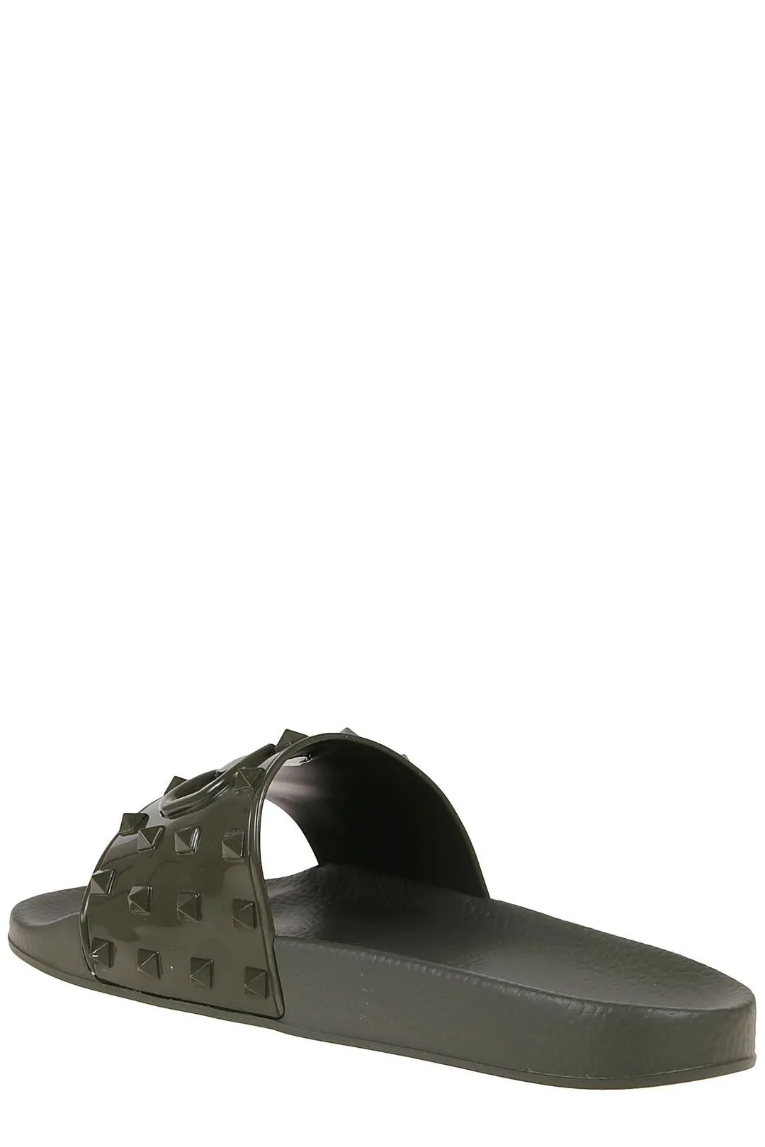 Valentino Garavani Roman Stud Open Toe Slides